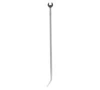 Abaodam Llave para Afinar Piano de Acero Plata, Herramienta de Ajuste Rápida y Precisa, Accesorio Profesional para Técnicos y Aficionados en Reparación y Afinación
