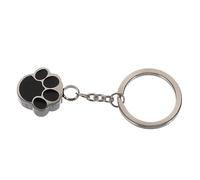 Abaodam Llavero De Perro Urna Forma De Pata Colgante De Metal para Recuerdo De Cenizas Adorno para Llavero y Bolso para Decoración De Llaves De Urna