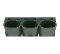 Abaodam Maceta de Pared Vertical y Drenaje para Diseño Apilable y Orificios de Ventilación, Macetero de PP Verde Uso Duradero para Jardín Exterior y Comunidad