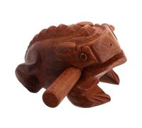 Abaodam Madera Guiros Instrumento Musical Frog Rana En Forma De Rana Frug Accesory Instrumento Del Anima