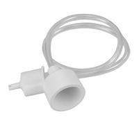 Abaodam Manguera de Sellado al Vacío para Almacenamiento y Conservación de Alimentos para Cocina, Tubo de Plástico Blanco en Envases y Frascos