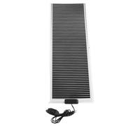 Abaodam Manta Calefactora para Reptiles 45W con Termostato Ajustable Almohadilla Térmica para Terrarios de Vidrio 28X80 CM Enchufe Europeo Ac220 Apta para Tortugas Serpientes y