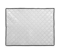 Abaodam Manta Protectora Térmica de Aluminio para Congelador Horizontal Aislamiento y Bloqueo UV, Funda Resistente para Refrigerador Exterior y Congeladores de Alimentos