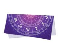 Abaodam Mantel Tarot Divinación Poliéster Paño Creativo Multiusos para Adivinación Lectura Cartas y Mesa De Tarot