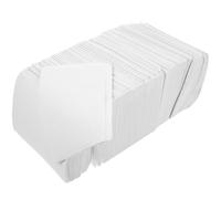 Abaodam Manteles Desechables para Manicura 125 Piezas, Absorbentes y Resistentes al Agua, de Pulpa de Color Claro para Uso en Casa y Salón de Tatuajes