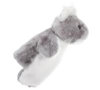 Abaodam Marioneta de Mano de Animales de Peluche Koala Gris Oscuro, Juguete Educativo, Muñeca Interactiva para Contar Historias y Desarrollo Motor, Adecuado para Juegos en Familia
