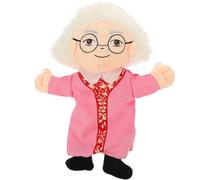 Abaodam Marioneta De Mano De Felpa Que Cuenta La Historia Marioneta De Mano Interactiva Abuelo Las Marionetas Juguetes para Marionetas Juguete De Mano para Figura Decorativa