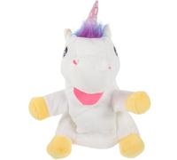 Abaodam Marioneta de Mano Unicornio Interactiva Adultos, Peluche Suave de Cuerpo Entero, Juguete Educativo Creativo para Contar Cuentos y Juegos Imaginativos