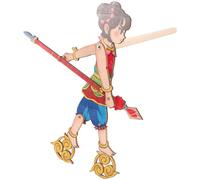 Abaodam Marionetas de Mano Tradicionales de Madera para Niños, Teatro de Sombras Práctico, Juguete Educativo para Jardín de Infancia y Actividades Familiares, Modelo Clásico de Títeres