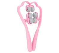 Abaodam Masajeador de Cuello Portátil y Manual para Aliviar Dolores de Cabeza y Tensión, Herramienta Ligera de Abs Adecuada para Uso Doméstico y Relajación en Zona Superior del Cuerpo