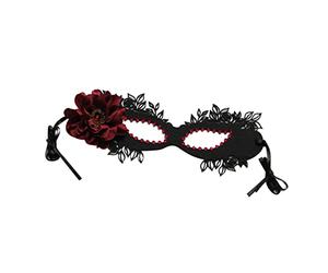 Abaodam Máscara De Diamante Rosa Medio Juego De Rol Máscaras Para Los Ojos De Las Mujeres Cosplay Fiesta De Graduación Paño Venecia Perder Constituir