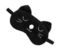 Abaodam Máscara para Dormir Diseño de Oso Panda Bordado, Antifaz Cómodo y Lavable para Adultos y Niñas, Banda Elástica Ajustable, Adecuado para Viajes y Siestas en Interiores