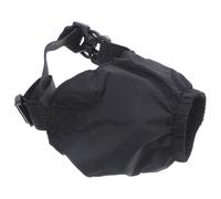 Abaodam Máscara para Ojos Antináuseas para Perros Talla L, Nylon Transpirable Negro, Parche Práctico para Mascotas al Aire Libre, Alivio de Estrés y Náuseas en Viajes