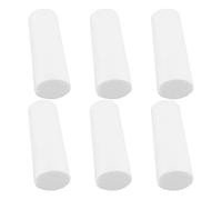 Abaodam Material Educativo Fácil de Limpiar 6 Cilindros de Espuma de Color Claro Forma Cilíndrica para Manualidades y Aprendizaje Infantil para Pintura y Modelado Geométrico
