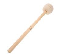 Abaodam Maza para Bombo con Mango de Arce Cabeza de Fieltro de Lana Baqueta para Instrumentos de Percusión Sonido Accesorio Duradero para Batería y Timbal Adecuado para Músicos