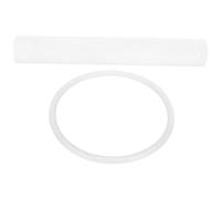 Abaodam Mazo para Cuenco Tibetano, Varilla de Piel con Aro Claro 8,5 Cm, Accesorio Ligero para Meditación, Yoga y Relajación, Palo para Cuencos Cantores, Instrumento de Percusión