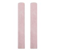 Abaodam Mazos para Cuencos de Piel Rosa Cabeza Piramidal, 2 Piezas, Empuñadura Antideslizante y Varillas de Percusión para Meditación, Yoga y Relajación, Accesorios Musicales