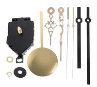 Abaodam Mecanismo de Reloj de Péndulo de Metal para Bricolaje Movimiento de Alto Par y Manecillas, Repuesto para Reloj de Pared Colgante sin Marco