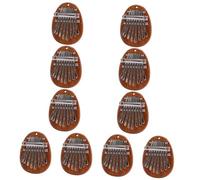 Abaodam Mesa Piano 10 Piezas 8 Piano Portátil Mini Kalimba Piano Para Niños Piano De Pulgar De Madera Mini Piano Instrumentos Para Niños Instrumento De Marimba Arpa De Mandíbula Piano Para Niños 8