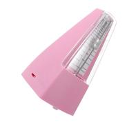 Abaodam Metrónomo Mecánico para Piano y Guitarra Rosa, Alta Precisión Campana de Acento, Accesorio para Práctica y Exámenes Musicales, Compatible Violín, Batería y Ukelele, Portátil