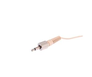 Abaodam Micrófono con Auriculares Y Cable para La Cabeza Micrófono De Condensador Vocal para Amplificador De Voz Lecciones De Canto Tuerca Beige