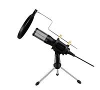 Abaodam Micrófono USB Plug and Play para Pc Conferencias Escritorio Chat Micrófono Alcance