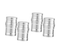 Abaodam Mini Estufa De Alcohol Portátil De Lámpara De Alcohol De Aleación De Aluminio Para Camping Y Herramienta De Calentamiento Y Duradera 2 Piezas*2