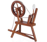 Abaodam Mini Modelo de Muebles Vintage de Madera para Casas de Muñecas, Modelo Manual de Bobinado, Accesorio Decorativo y Juguete, Adecuado para Decoración y Colecciones