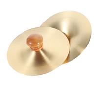Abaodam Mini platillos de 7 cm, platillos de percusión de cobre, para actuaciones de baile, eventos culturales, fiestas, música tradicional, instrumento de percusión de mano