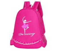 Abaodam Mochila de Baile para Niña Gran Capacidad y Diseño Delicado, Hecha de Tela Oxford y Poliéster, Adecuado para Uso Diario y Camping