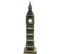 Abaodam Modelo De Big Modelo De Puente De La Torre De Londres Decoración Hogar Miniatura Reino Unido Aleación 3D Escritorio Modelo De Big De Inauguración Reloj De Big