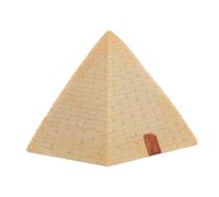 Abaodam Modelo De Pirámide Miniatura Figura Egipcia Realista para Decoración De Oficina Estatua De Resina Pequeña Decoración De Estilo Antiguo Egipcio para Adorno De Escritorio Casa o Trab