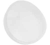 Abaodam Molde Redondo de Silicona para Posavasos Reutilizable, Blanco