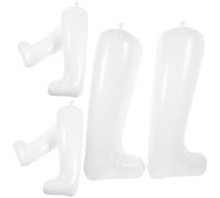 Abaodam Moldeadores Inflables para Botas de Media Altura 3 Pares de PVC Engrosado, Prácticos para Mantener la Forma y Facilitar el Orden en Armarios