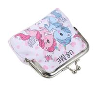 Abaodam Monedero Pequeño Unicornio para Mujer Bolso Portátil Decorativo y Ligero para Viaje Diseño Delicado para Niñas y Uso Diario