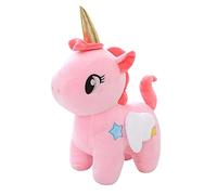 Abaodam Muñeca De Peluche Unicornio De Juguete Suave y Lindo para Niñas Decoración De Cumpleaños para Amantes Unicornios Almohada Cómoda y Agradable Al Tacto