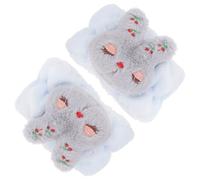 Abaodam Muñequeras Absorbentes de Coral Fleece para Maquillaje y Ejercicio, Pulseras Cómodas que Evitan el Paso de Agua y Mantienen los Brazos Secos