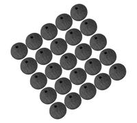 Abaodam Nariz de Esponja Negra para Disfraz de Circo Accesorio Decorativo Compacto 25 Piezas para Fiestas Carnaval y Eventos de Broma Ligera y Resistente