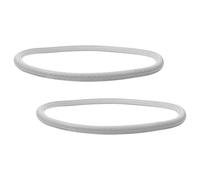 Abaodam Neumáticos de Poliuretano para Silla de Ruedas 24 Pulgadas Repuesto Sólido de Espuma PU Resistente Absorbe Impactos 2 Unidades Gris para Uso Manual y Eléctrico