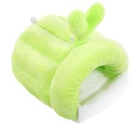 Abaodam Nido De Algodón Cálido para Hámster Casa Cueva De Invierno Escondite para Mascotas para Dormitorios De Hámster y Cobayas Nido De Descanso