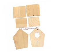 Abaodam Nido De Pájaros De Pino Natural para Jaulas, Caja De Incubación Resistente, Tamaño Grande, Adecuado para Jardín y Aves Pequeñas, Accesorio Seguro Sin Olores para Loros y Periquitos