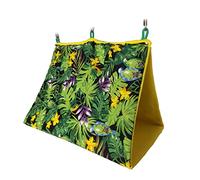 Abaodam Nido Sombrilla Hamaca Colgante para Mascotas Diseño De Tropical XL para Nido De Pájaros y Cama para