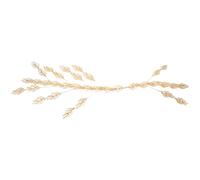 Abaodam Nupcial de Metálicas Ajustable Diadema Ligera y Elegante para Bodas Fiestas y Promesas Accesorio Sofisticado para Mujer