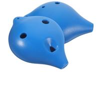 Abaodam Ocarina De 6 Agujeros Para Principiantes, Juego De 2 Instrumentos Musicales Portátiles En Tono Ac, Boquilla Corta y Larga, Color Azul Para Niños y Estudiantes