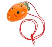 Abaodam Ocarina De Zanahoria Juguetes Para Niños Ocarina Colgante De 6 Agujeros Ocarina Pequeña Instrumento De Ocarina Portátil Mini Juguete Principiante Ocarina Panda Juguete Juego De
