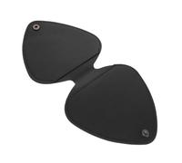 Abaodam Organizador De Accesorios De Guitarra Estuche para Guardar Púas De Bajo Contenedor para Púas De Pulgar Estuche Triangular para Guardar Organizador De