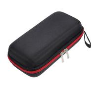 Abaodam Organizador Portátil para Medidores de Glucosa Funda Protectora de Tela Oxford y Acolchado Interior, Estuche de Viaje para Kits Médicos en Negro