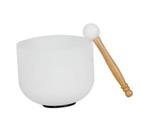 Abaodam Palillo De Goma Para Percusión De Cuenco De Canto Cristal Instrumento Musical Buddha Mango Antideslizante Accesorio Para Terapia Sonora Casa Color Amarillo