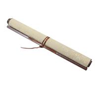 Abaodam Paño para Escribir Agua Pergamino Chino de Escritura a Mano Dorado Tejido y Tela No Tejida Apto para Tinta, Fácil de Guardar, para Caligrafía China y Dibujo