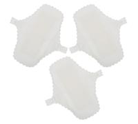 Abaodam Paños Menstruales Lavables de Algodón 3 Piezas para Mujeres, Compresas Reutilizables Cómodas y Transpirables para Protección Diaria y Puerperio